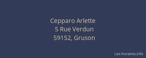 Cepparo Arlette