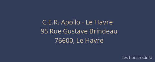 C.E.R. Apollo - Le Havre