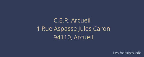 C.E.R. Arcueil