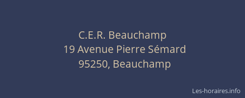 C.E.R. Beauchamp