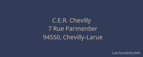 C.E.R. Chevilly