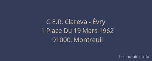C.E.R. Clareva - Évry