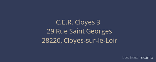 C.E.R. Cloyes 3