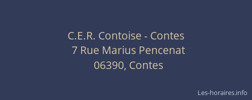 C.E.R. Contoise - Contes