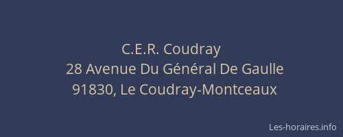 C.E.R. Coudray