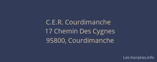 C.E.R. Courdimanche