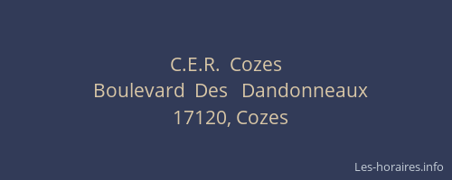 C.E.R.  Cozes