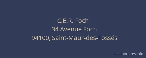 C.E.R. Foch