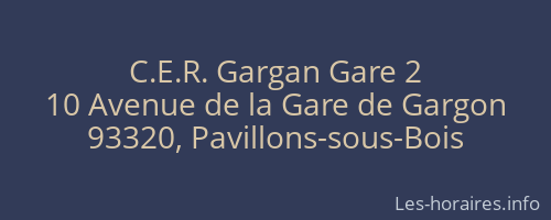 C.E.R. Gargan Gare 2
