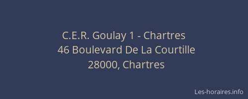 C.E.R. Goulay 1 - Chartres