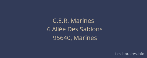 C.E.R. Marines