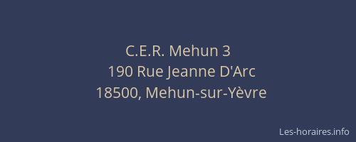 C.E.R. Mehun 3