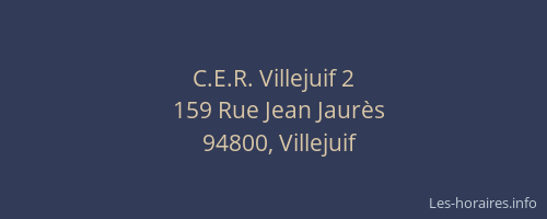 C.E.R. Villejuif 2