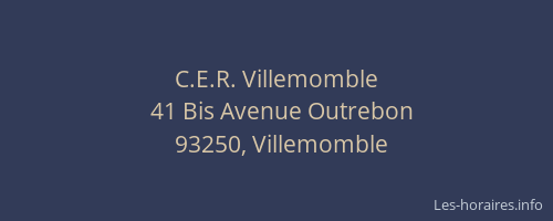 C.E.R. Villemomble