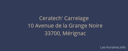 Ceratech' Carrelage