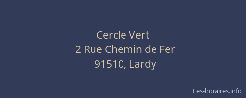 Cercle Vert