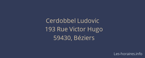 Cerdobbel Ludovic