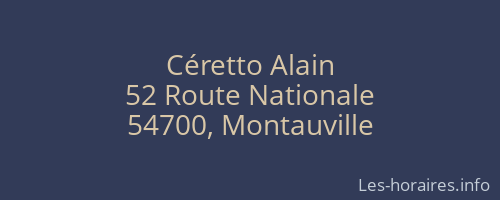 Céretto Alain