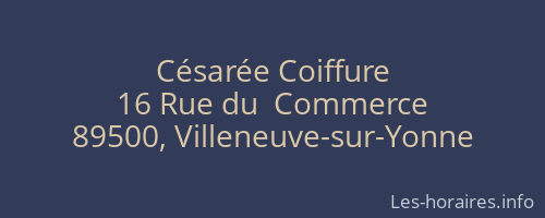 Césarée Coiffure