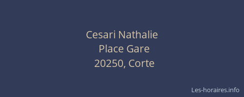 Cesari Nathalie