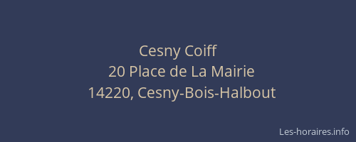 Cesny Coiff