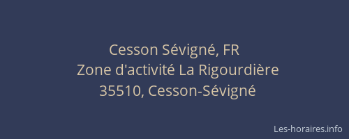 Cesson Sévigné, FR