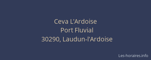 Ceva L'Ardoise
