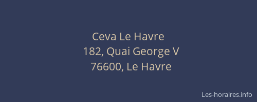 Ceva Le Havre