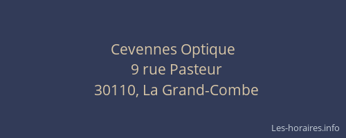 Cevennes Optique