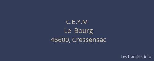 C.E.Y.M