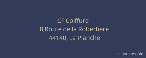 CF Coiffure