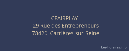 CFAIRPLAY