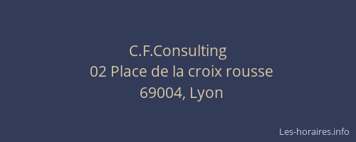 C.F.Consulting