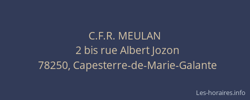 C.F.R. MEULAN