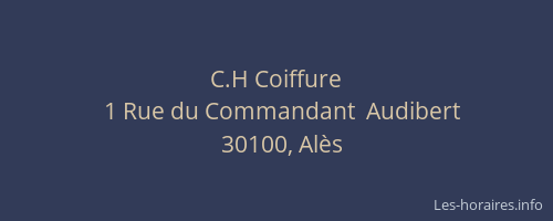 C.H Coiffure