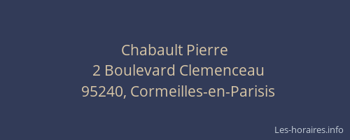 Chabault Pierre
