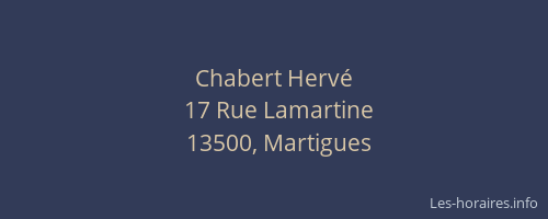Chabert Hervé