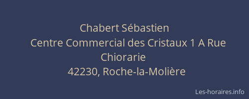 Chabert Sébastien