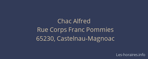 Chac Alfred