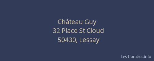 Château Guy