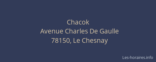 Chacok