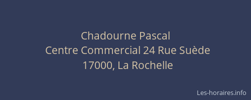 Chadourne Pascal