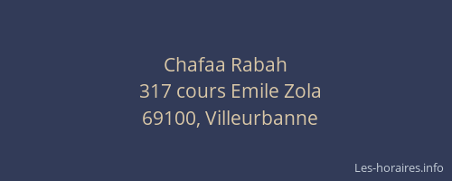 Chafaa Rabah