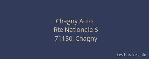 Chagny Auto