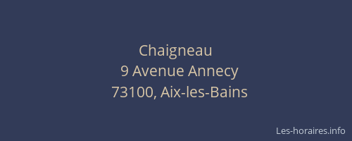 Chaigneau