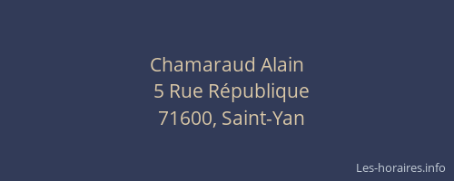 Chamaraud Alain