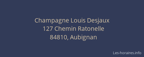 Champagne Louis Desjaux