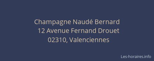 Champagne Naudé Bernard