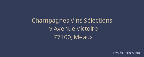 Champagnes Vins Sélections