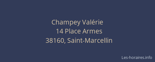 Champey Val&eacute;rie